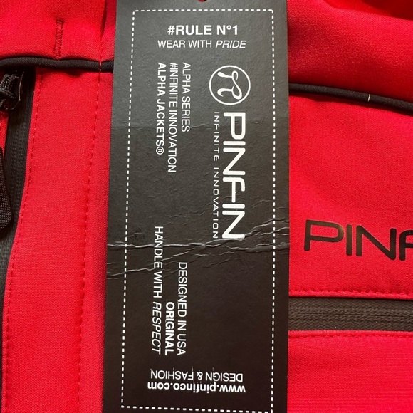 Red Women's Performance Jacket - Picture 4 of 9